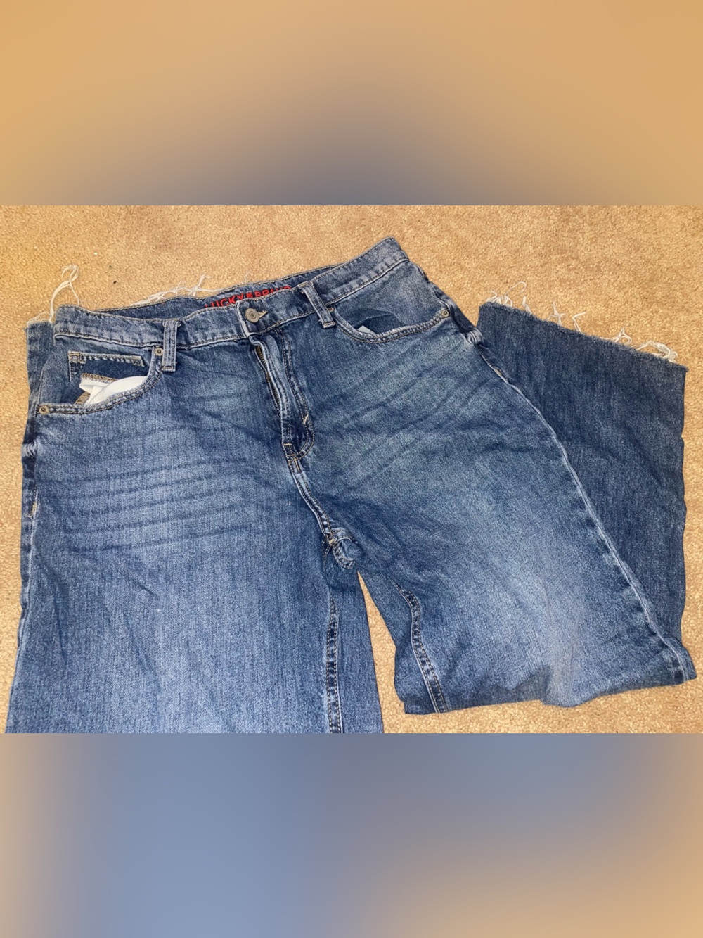 Lucky Brand Blue Denim Jeans high rise